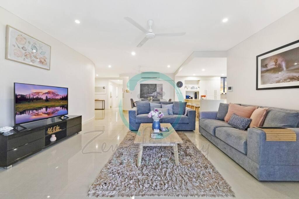 Zen Ocean Charm 3Br Luxury W/Front Apt Pool + Bbq Дарвин Экстерьер фото